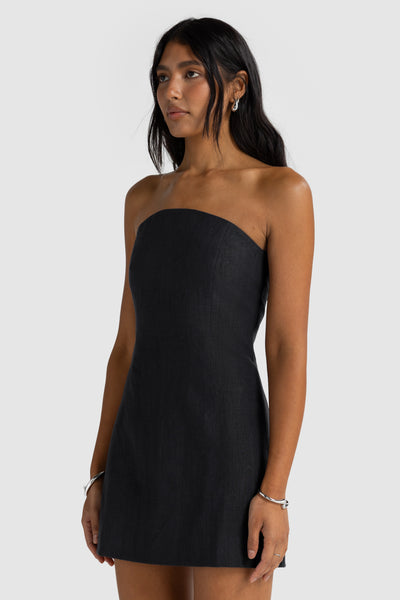 ORTC SAVANNAH MINI DRESS BLACK