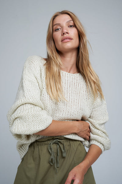 I love Lilya Ocean knit Ivory