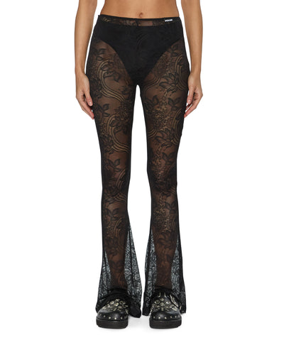 KSUBI FLARE PANT BLACK LACE