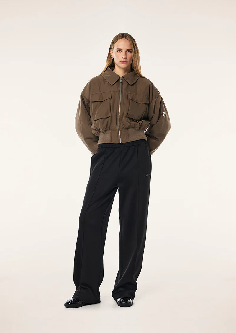 PE NATION PURSUIT BOMBER JACKET WALNUT