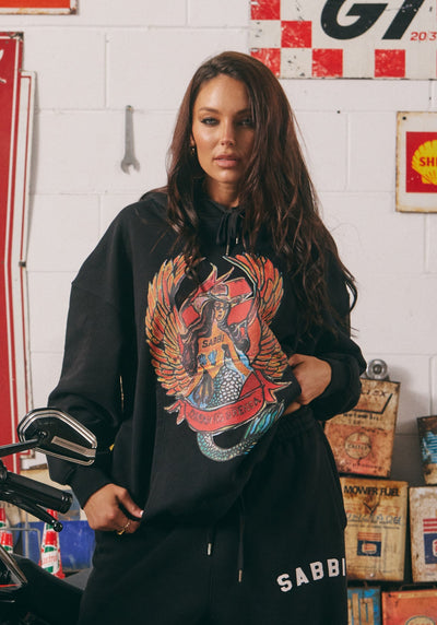 SABBI BRENDA SWEATSHIRT BLACK