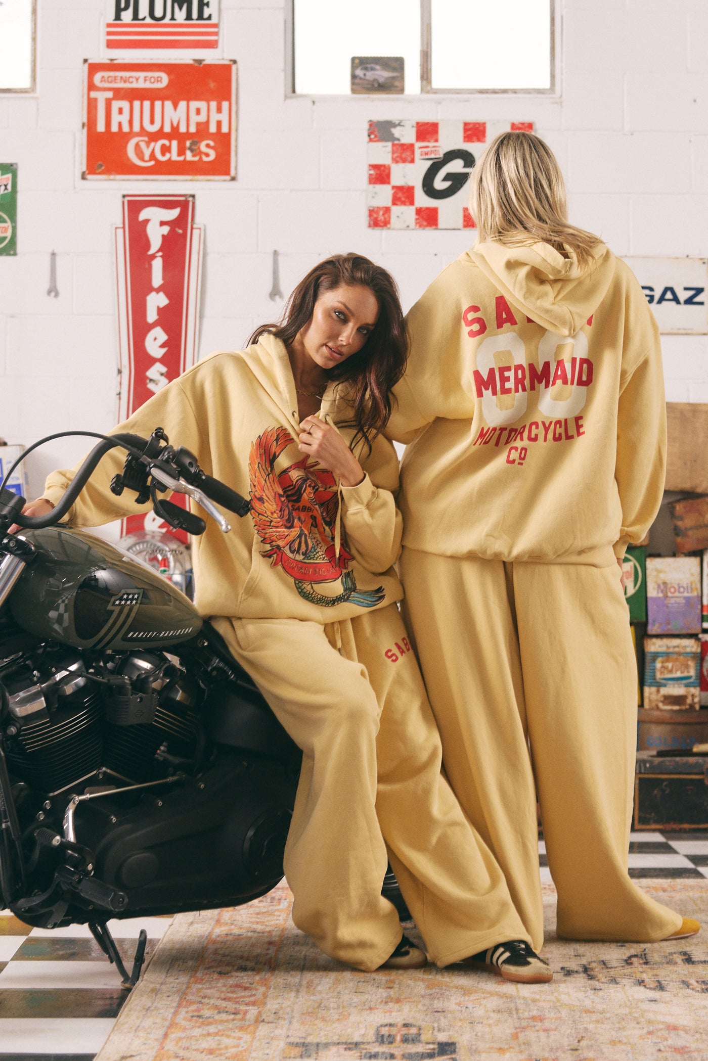 SABBI BRENDA TRACK PANTS CREAM