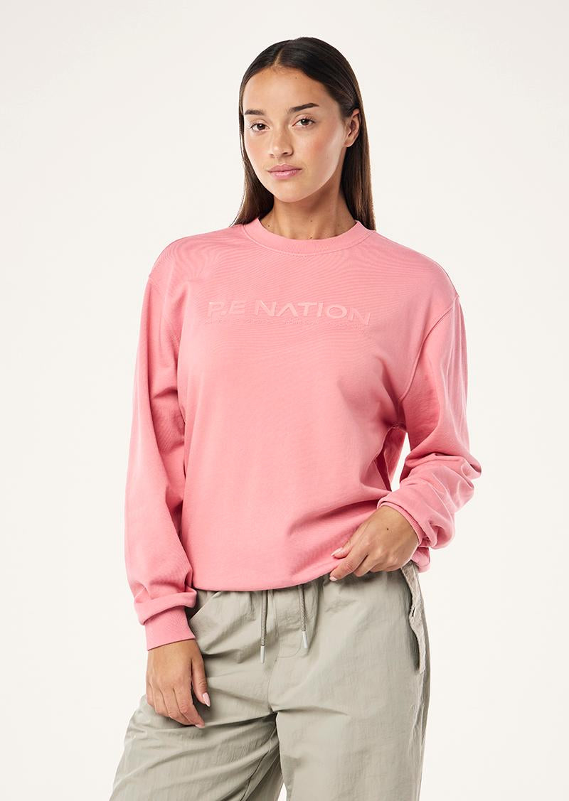 PE NATION QUALIFY SWEAT DUSTY PINK | BABY LEMONADE STORE