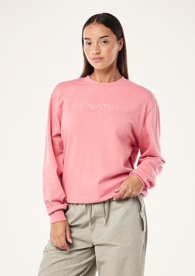 PE NATION QUALIFY SWEAT DUSTY PINK | BABY LEMONADE STORE