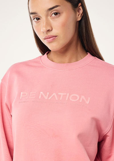 PE NATION QUALIFY SWEAT DUSTY PINK | BABY LEMONADE STORE