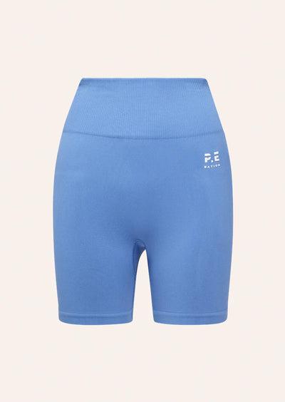 PE NATION RESTORE  SEAMLESS BIKE SHORT SUMMER SKY| BABY LEMONADE STORE