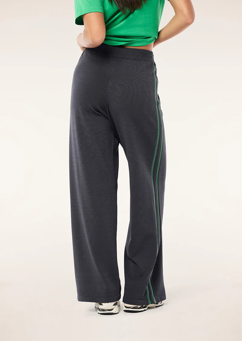 PE NATION RETREAT KNIT PANT CAVIAR