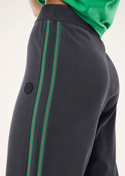 PE NATION RETREAT KNIT PANT CAVIAR