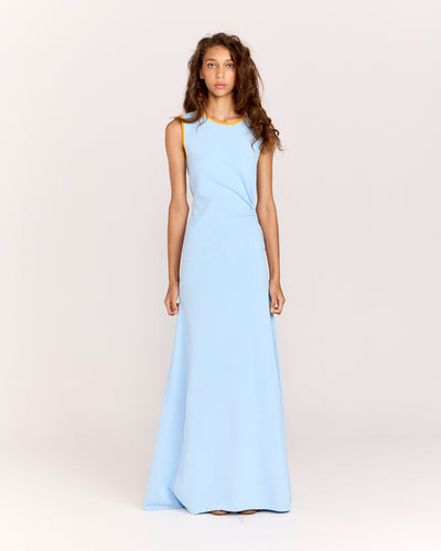 ROMY THE BRAND LOULOU DRESS BLUE