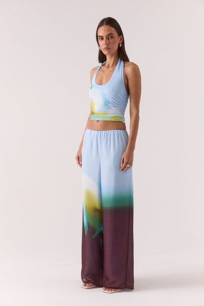 SOVERE STUDIO ZINNIA MESH TOP 