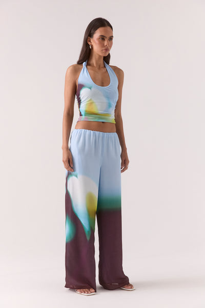 SOVERE STUDIO ZINNIA MESH TOP 