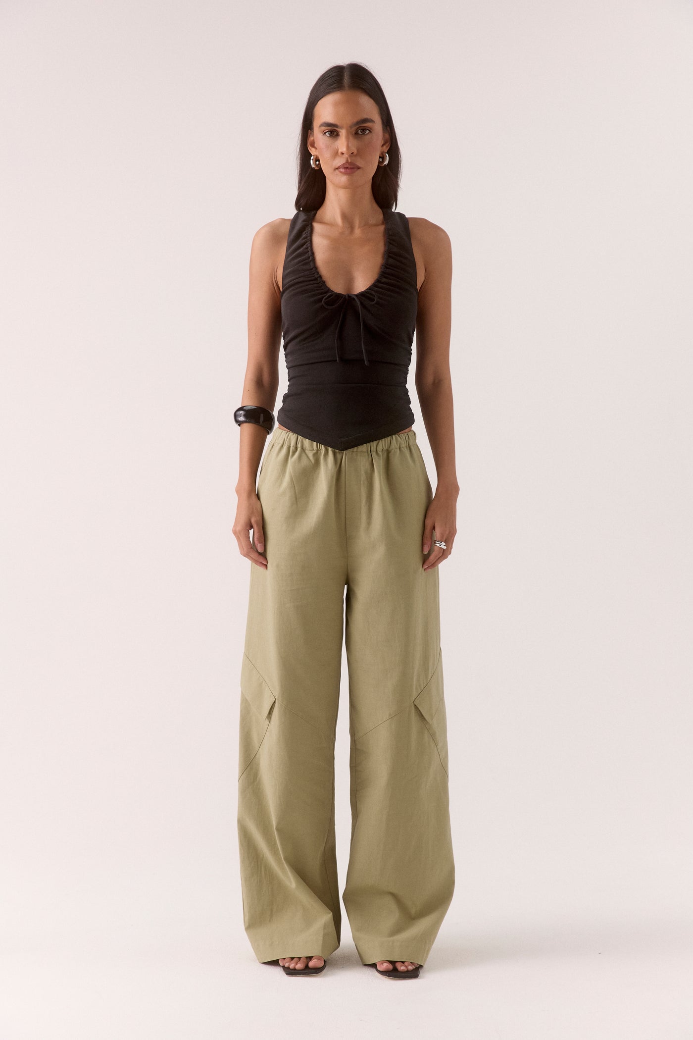 SOVERE STUDIO REVE TOP BLACK