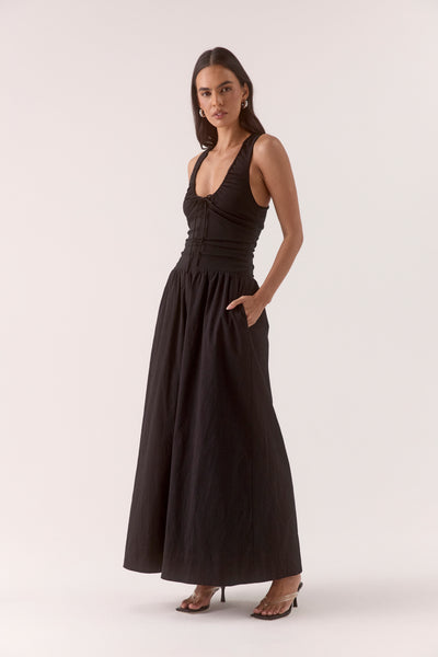 SOVERE STUDIO REVE DRESS BLACK