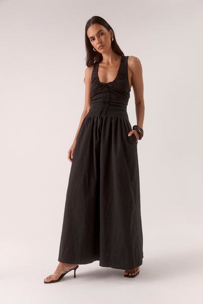 SOVERE STUDIO REVE DRESS BLACK