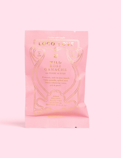 LOCO LOVE WILD ROSE GANACHE WITH PEARL & GOJI SINGLE