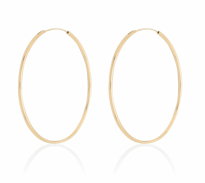 NOAH THE LABEL STARGIRL HOOPS GOLD