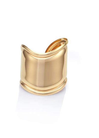 NOAH THE LABEL WAVE CUFF GOLD
