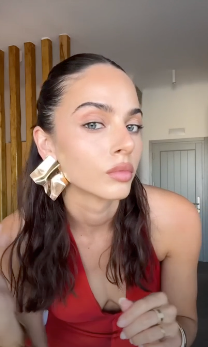 NOAH THE LABEL CRINKLE EARRINGS GOLD