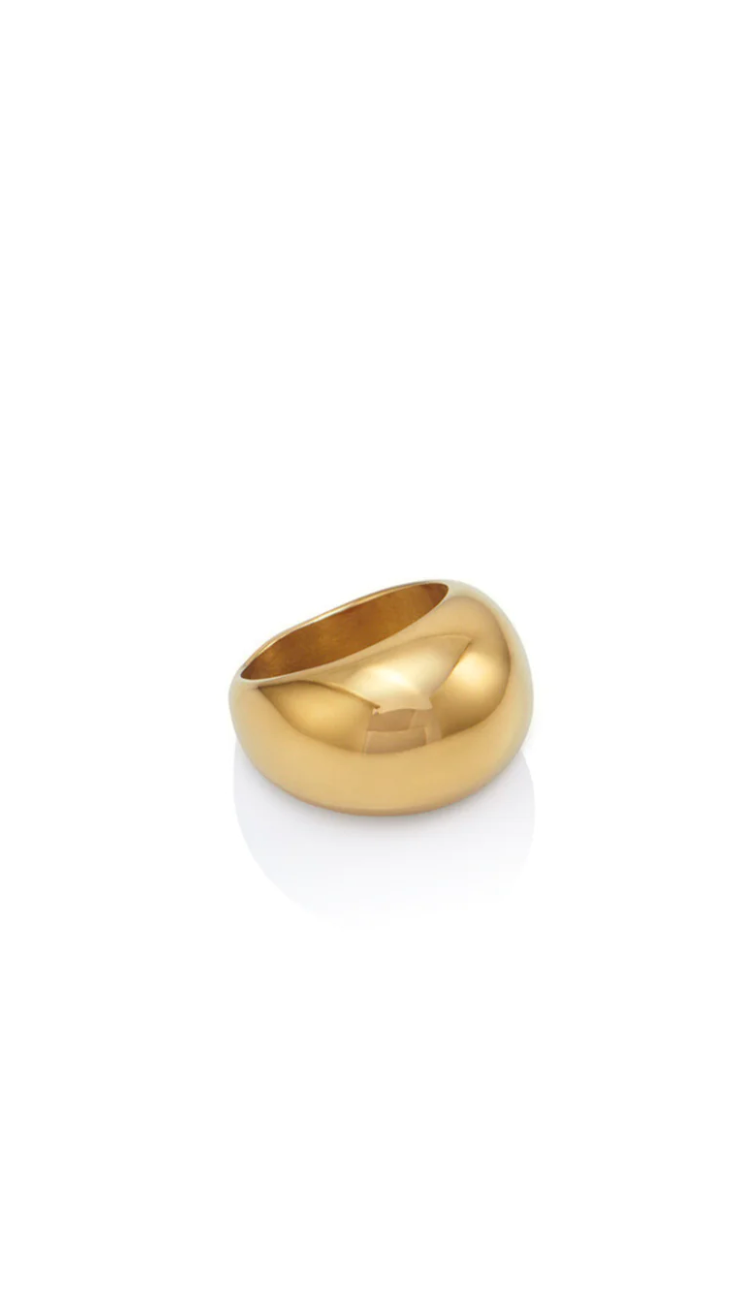 NOAH THE LABEL CHUNKY RING GOLD