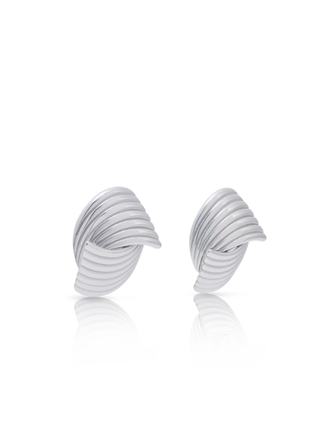 HUSK EARRING SILVER