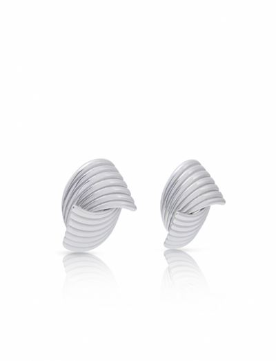 HUSK EARRING SILVER