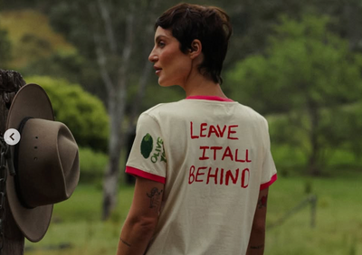 SABBI LEAVE IT ALL BEHIND BABY TEE
