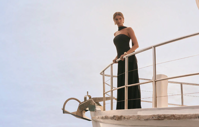 ESMAEE VIEWPOINT MAXI DRESS BLACK