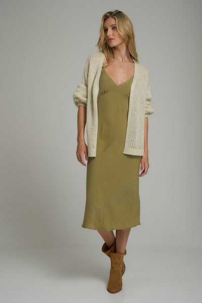 I LOVE LILYA | SEA KNIT CARDIGAN  IVORY| BABY LEMONADE STORE