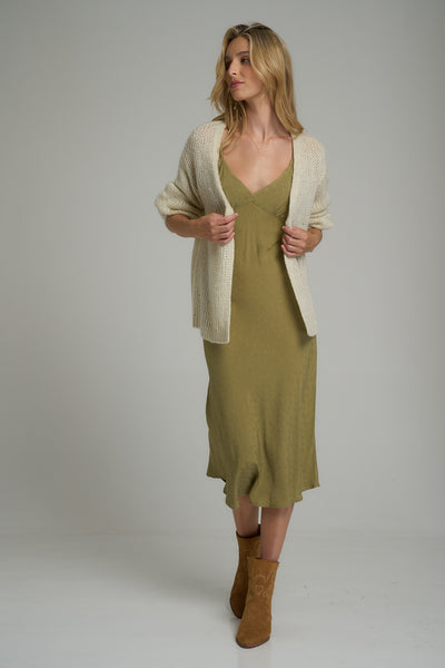 I LOVE LILYA | SEA KNIT CARDIGAN  IVORY| BABY LEMONADE STORE