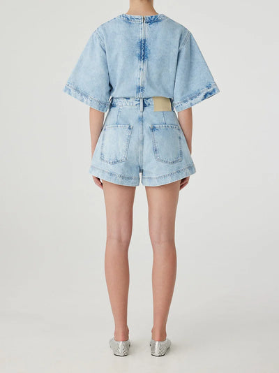 NOBODY DENIM LUNA TOP CLOUD WASH 