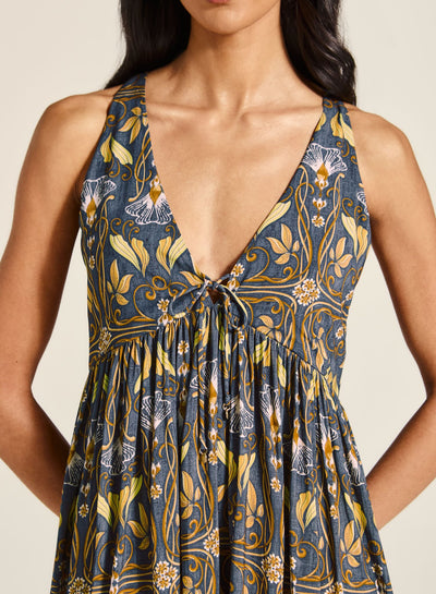 TIGERLILY PEPPER MINI DRESS MARIN BLACK