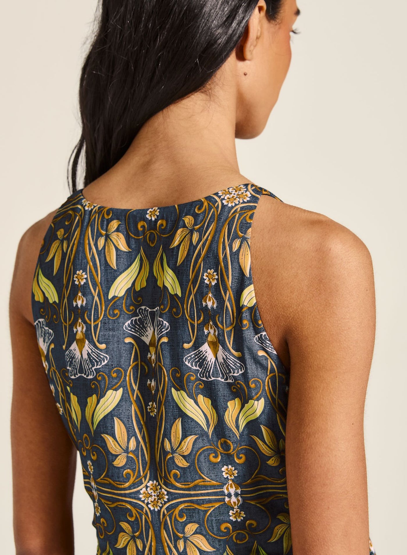 TIGERLILY PEPPER MINI DRESS MARIN BLACK