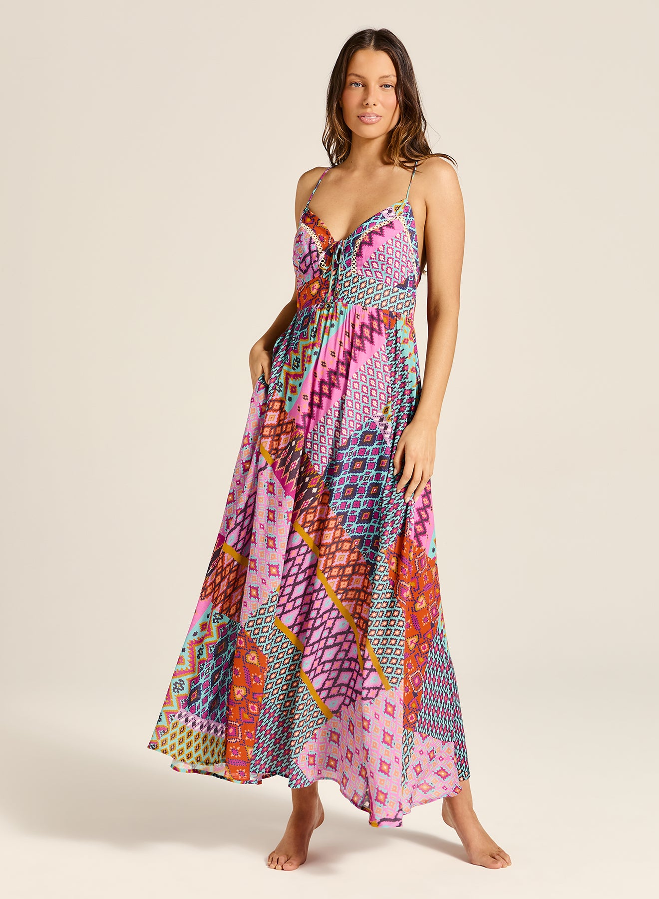 TIGERLILY TEJA MAXI DRESS UTOPIA