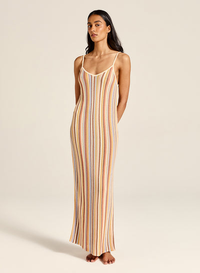 TIGERLILY BERRY MAXI DRESS  YELLOW AMETHYST