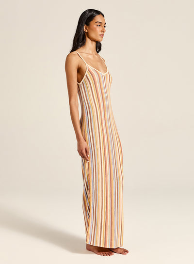 TIGERLILY BERRY MAXI DRESS  YELLOW AMETHYST