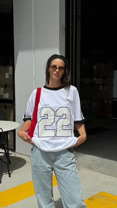 SSAINT TWENTY TWO TEE WHITE | BABY LEMONADE STORE