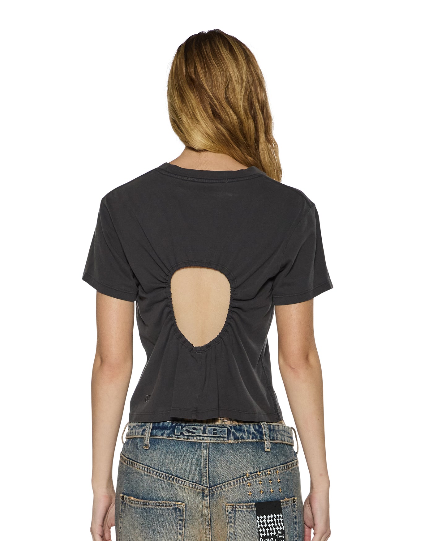 KSUBI FUNNY BUNNY SHORT SLEEVE TEE WASHED BLACK