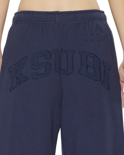 KSUBI ORIGIN TRACK PANT SPLICED INK