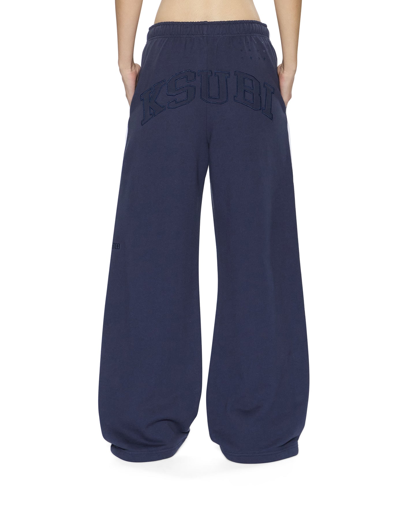KSUBI ORIGIN TRACK PANT SPLICED INK