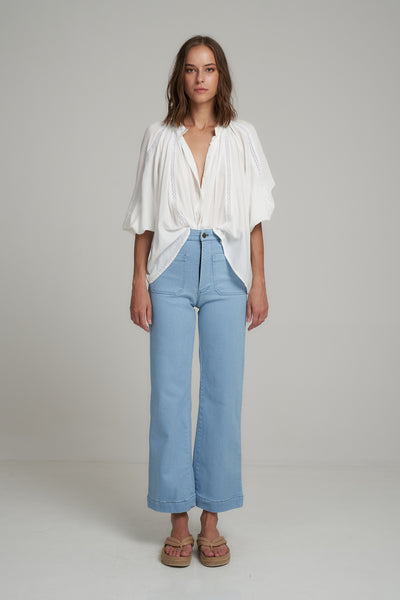 MOLLY DENIM PALE BLUE