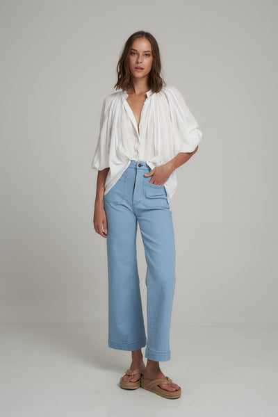 MOLLY DENIM PALE BLUE