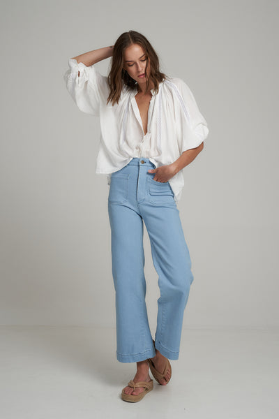 MOLLY DENIM PALE BLUE
