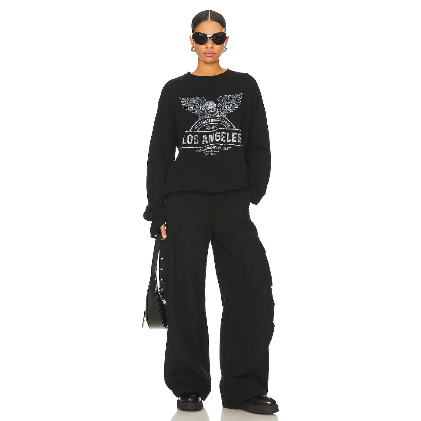 THE LAUNDRY ROOM WEST COAST RIDERS JUMPER BLACK SNOW