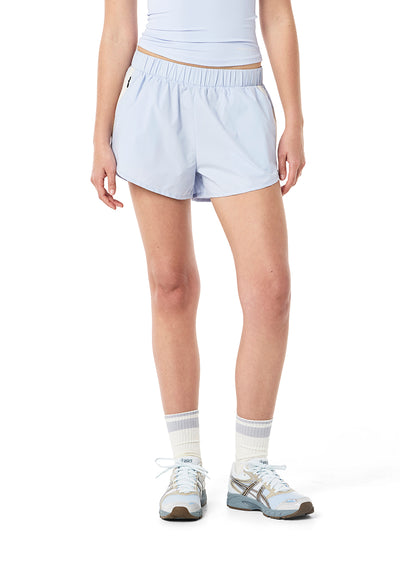 PE NATION VENTURE SHORTS HEATHER BLUE| BABY LEMONADE STORE