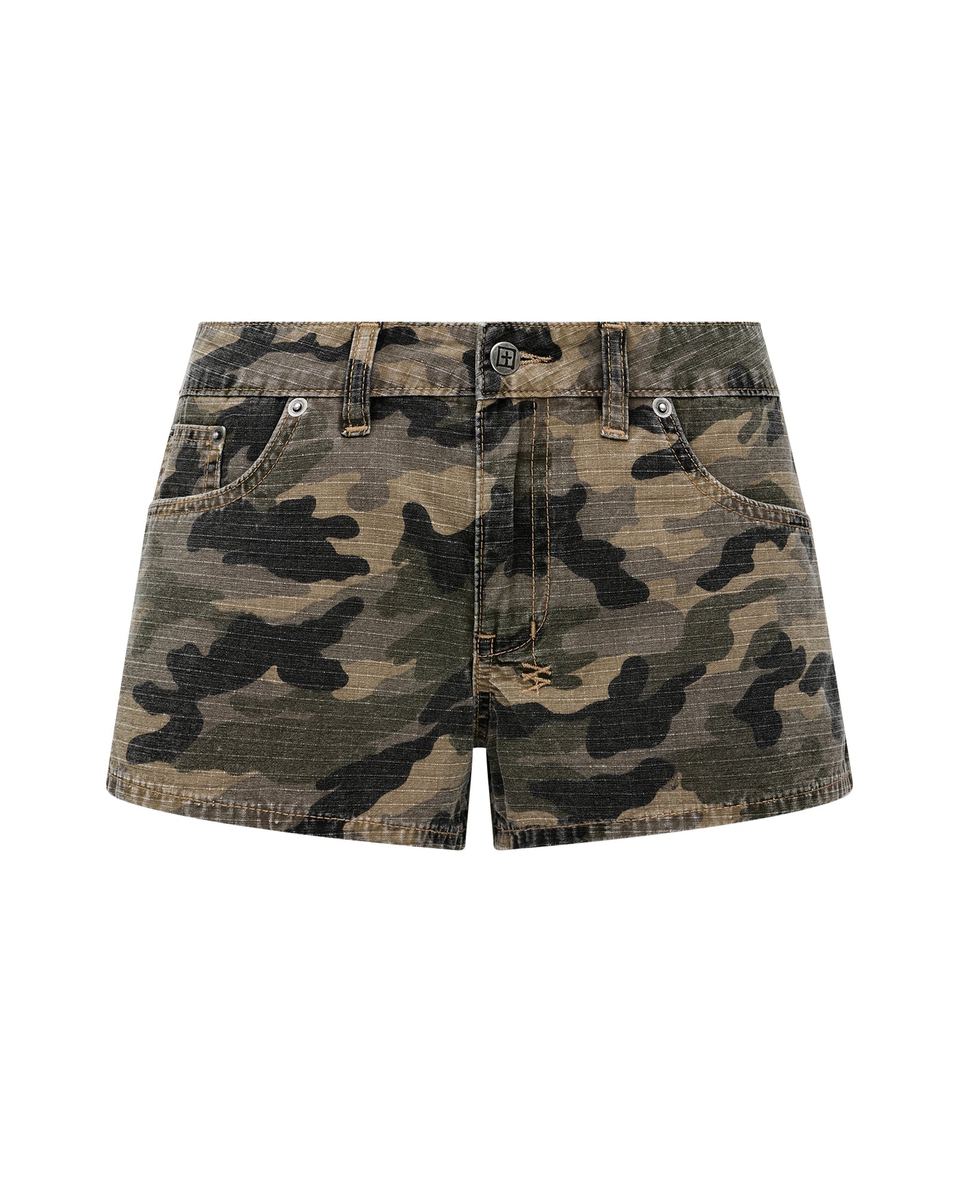 KSUBI MICRO SHORT CAMO GREEN