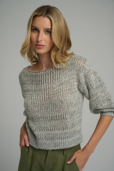 LILYA WESTMINSTER KNIT GREY | BABY LEMONADE STORE