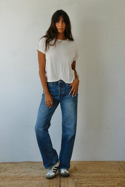 THE LAUNDRY ROOM ESSENTIALS PERFECT TEE WHITE | BABY LEMONADE STORE