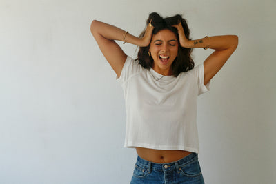 THE LAUNDRY ROOM ESSENTIALS PERFECT TEE WHITE | BABY LEMONADE STORE