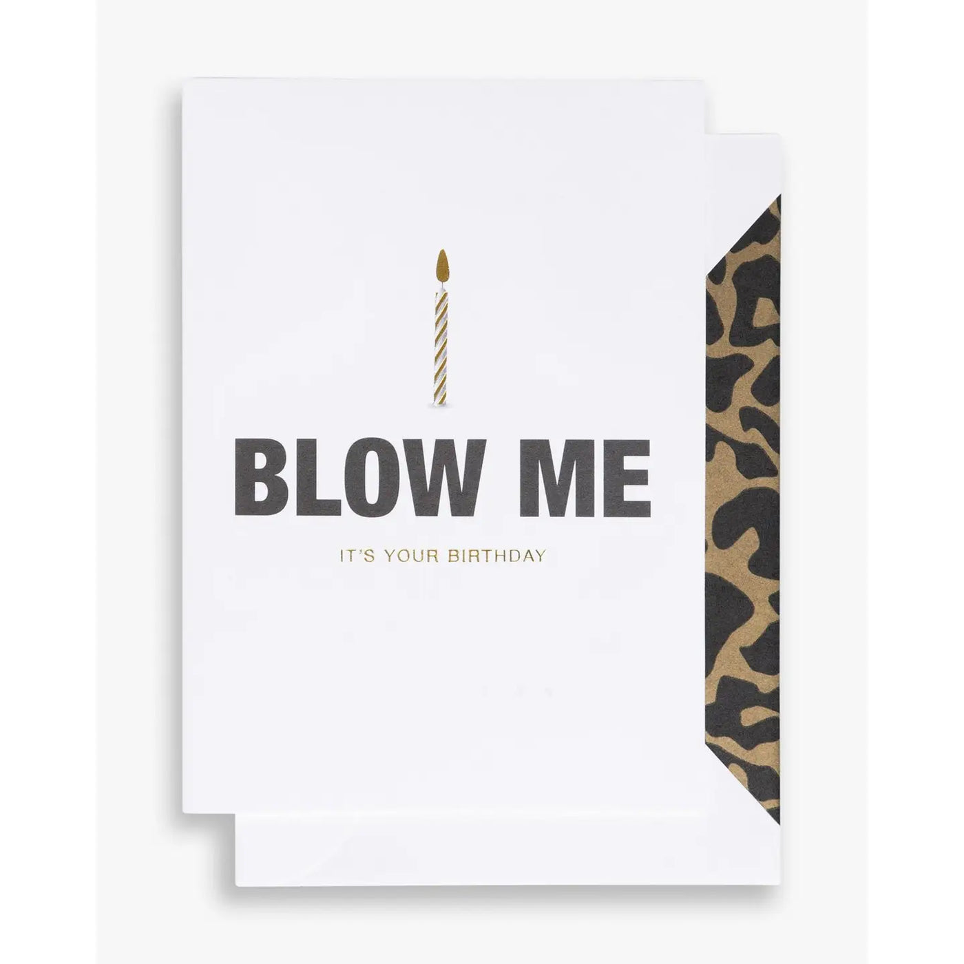 BLOW ME  GIFT CARD