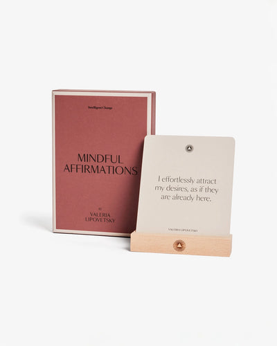 INTELLIGENT CHANGE MINDFUL AFFIRMATIONS BY VALERIA LIPOVESTSKY CARD DECK